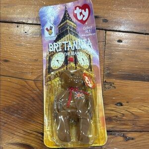 Ty Beanie Babies Mcdonalds 1999 Britannia The Bear Beanie Baby Plush
